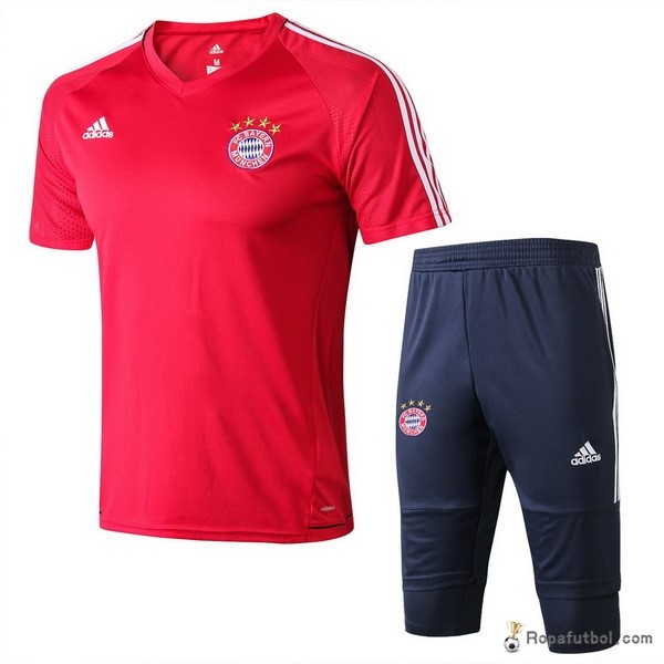 Camiseta Entrenamiento Bayern de Múnich Conjunto Completo 2017/18 Rojo Azul